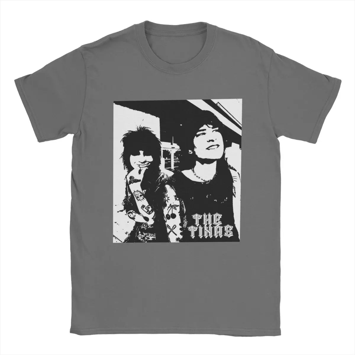 Jake Webber Johnnie Guilbert The Tinas T Shirts for Men Cotton Vintage T-Shirts Round Neck Tees Short Sleeve Clothes Summer