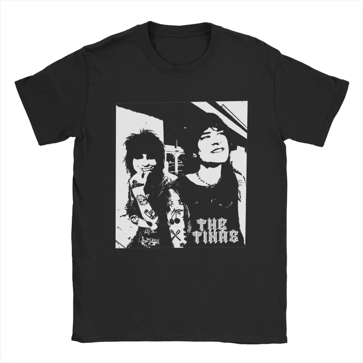 Jake Webber Johnnie Guilbert The Tinas T Shirts for Men Cotton Vintage T-Shirts Round Neck Tees Short Sleeve Clothes Summer