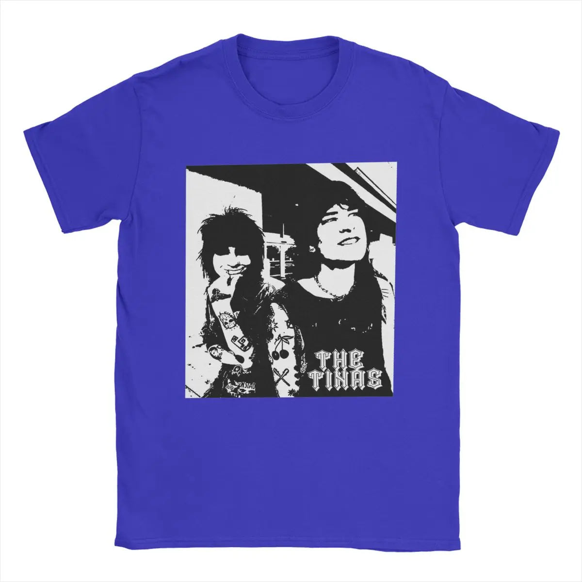 Jake Webber Johnnie Guilbert The Tinas T Shirts for Men Cotton Vintage T-Shirts Round Neck Tees Short Sleeve Clothes Summer