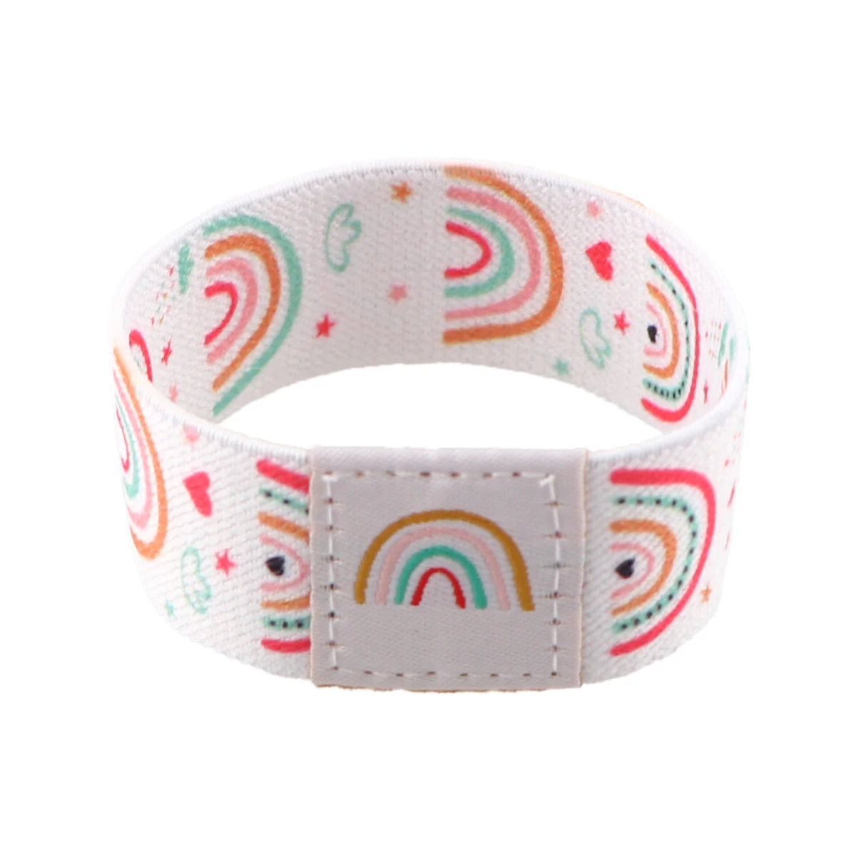 Rainbow Novel Stretch Wristband Bracelet Cartoon Women Men Bracelets on Hand Bangles With Designer Charms Jewelry Accessories