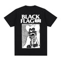 Punk Rock Band Black Flag Vintage t-shirt Trend Classic Harajuku Casual Female Cotton Men T shirt New TEE TSHIRT Womens tops