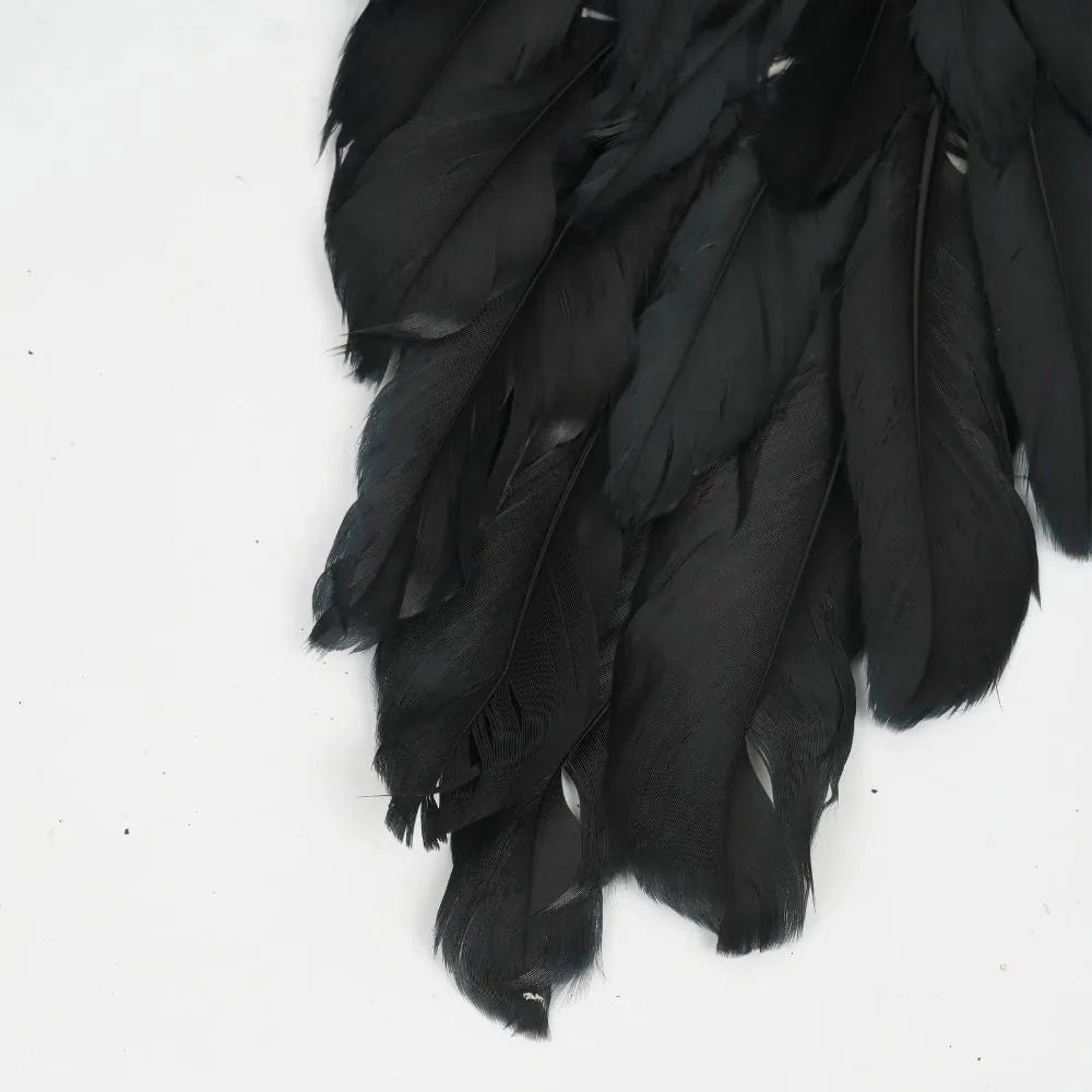 New White Feather Wings Handmade Party Props Cosplay Little Wings Black Angel Wings Party