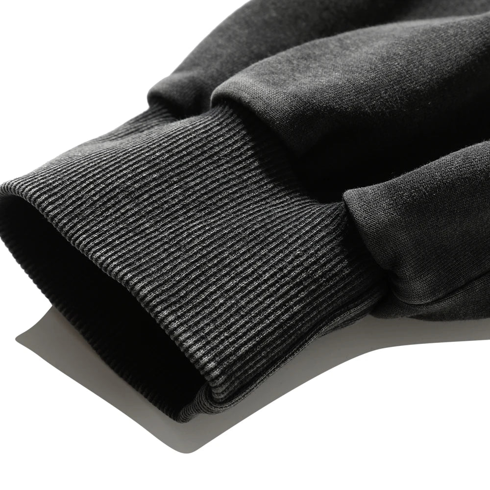 Black Goth Ripped Holes Retro Unisex Oversize Thin Sweatshirts T Shirt Women Men Hoodies Y2k Grunge Clothes Cotton Harajuku Tops