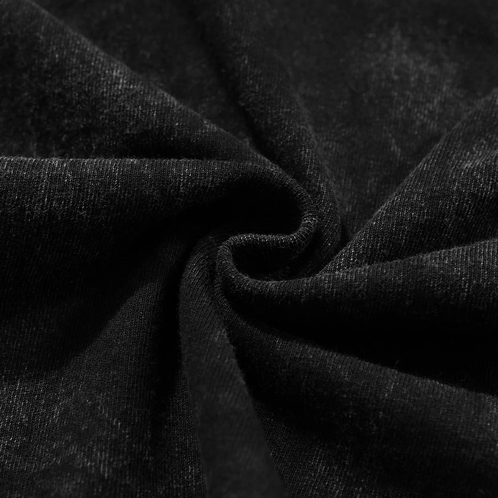 Anime Black Butler Graphic T-shirt for Men Women Clothing Summer Cotton Soft Short Sleeve Tees Vintage Washed Oversized Tshirt