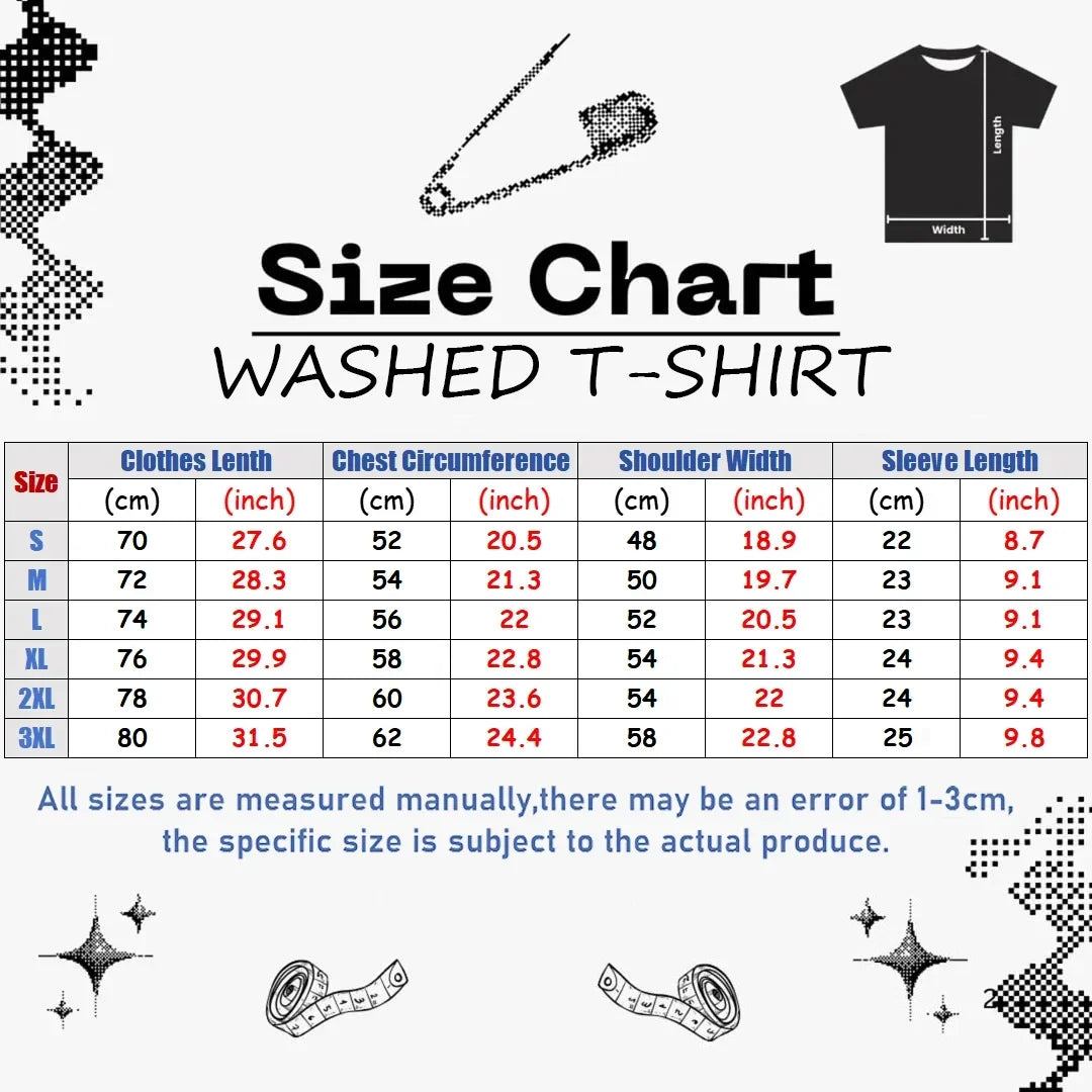 Anime Black Butler Graphic T-shirt for Men Women Clothing Summer Cotton Soft Short Sleeve Tees Vintage Washed Oversized Tshirt
