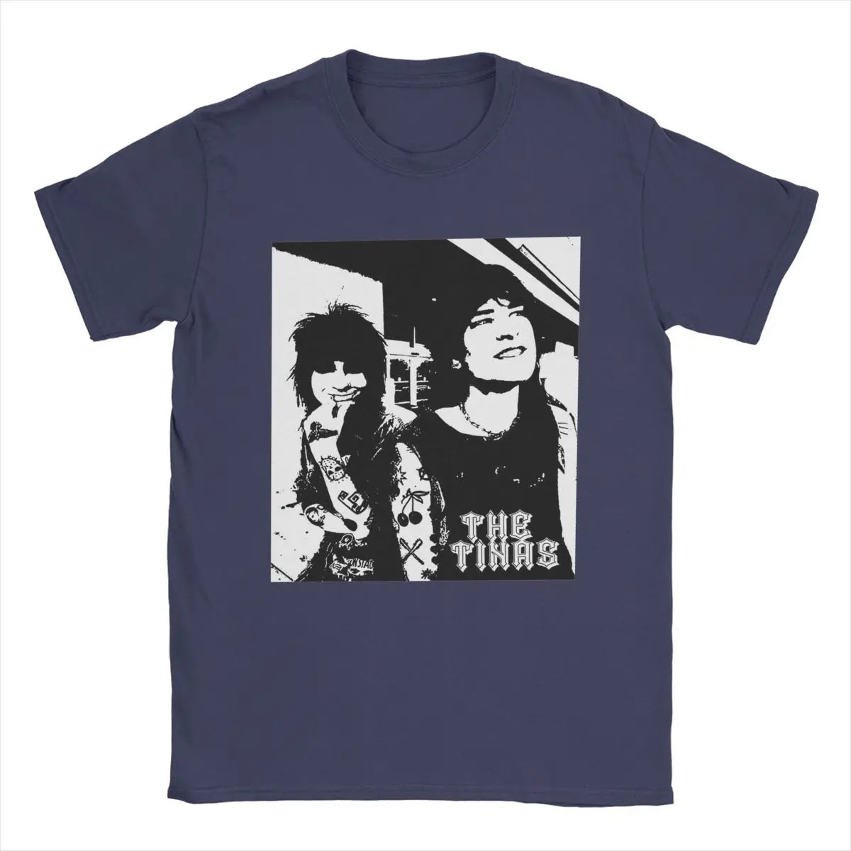 Jake Webber Johnnie Guilbert The Tinas T Shirts for Men Cotton Vintage T-Shirts Round Neck Tees Short Sleeve Clothes Summer