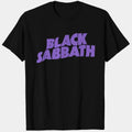 Black Sabbath Logo T Shirt Mens Rock and Roll Music Classic Band Tee New Summer high-quality tops  mens t shirts